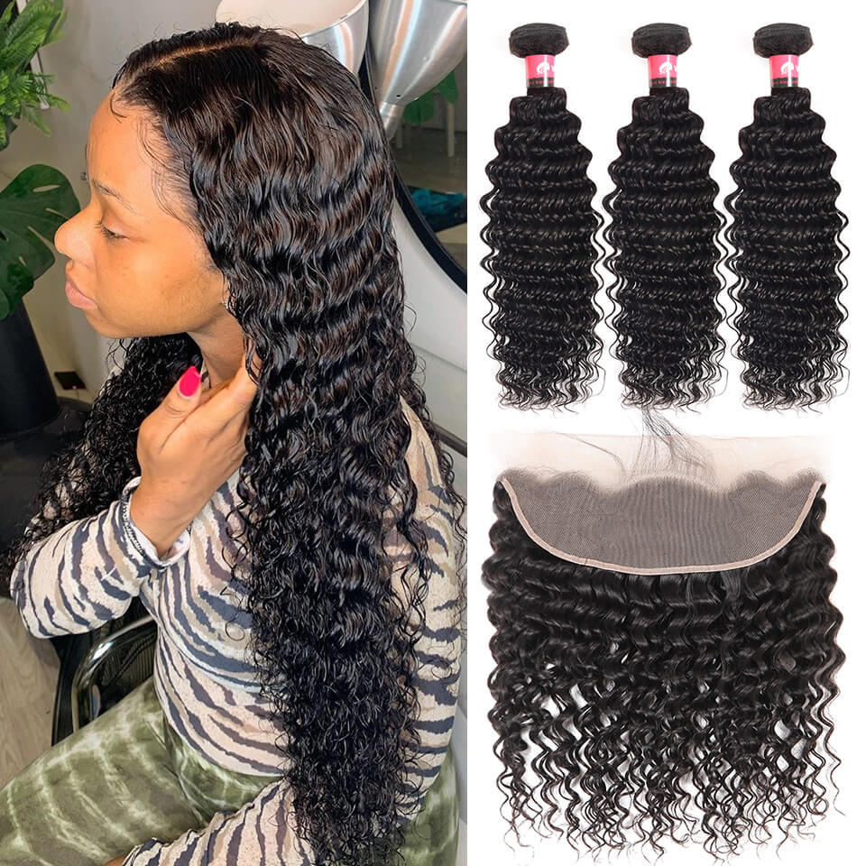 Brazilian Hair Bundles 3 PCS