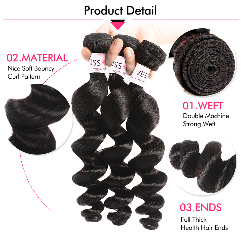 loose wave hair bundle