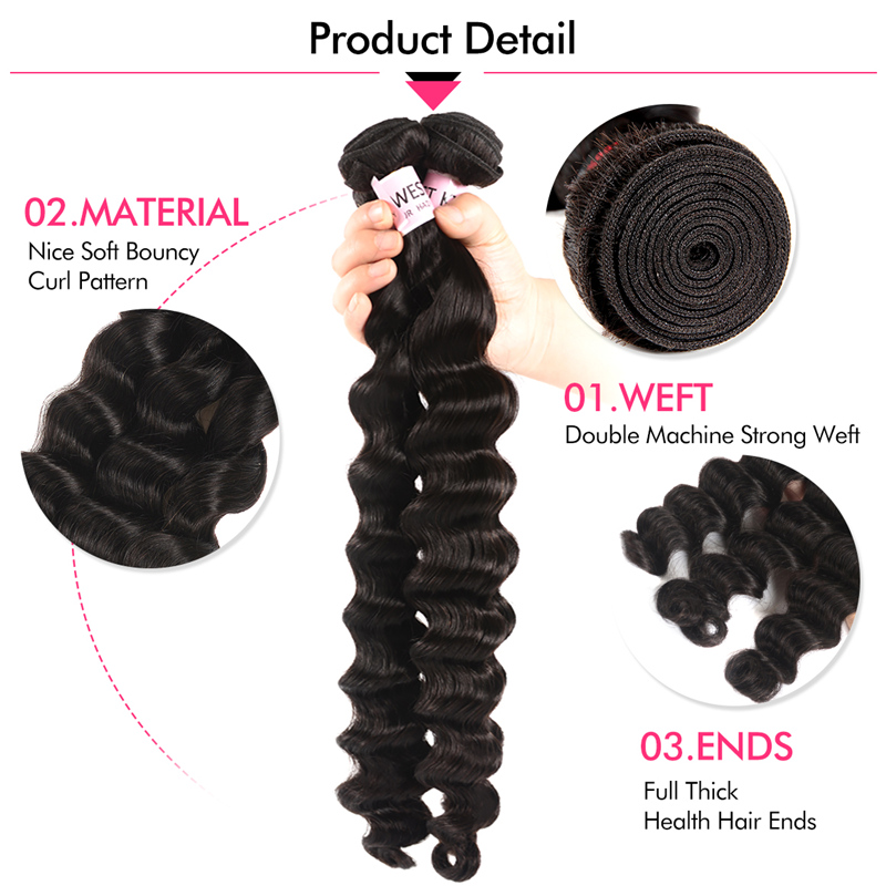 Loose Deep Wave Hair Bundles