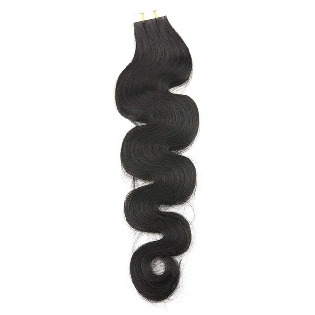 human hair tape in extensions