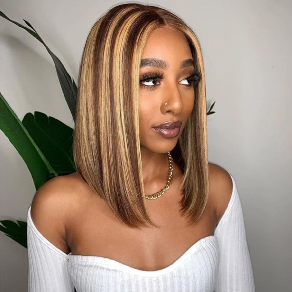 Highlight Bob Lace Wig