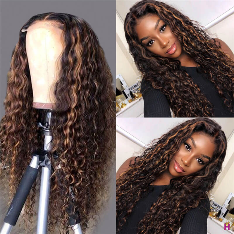 Curly Highlights Wigs