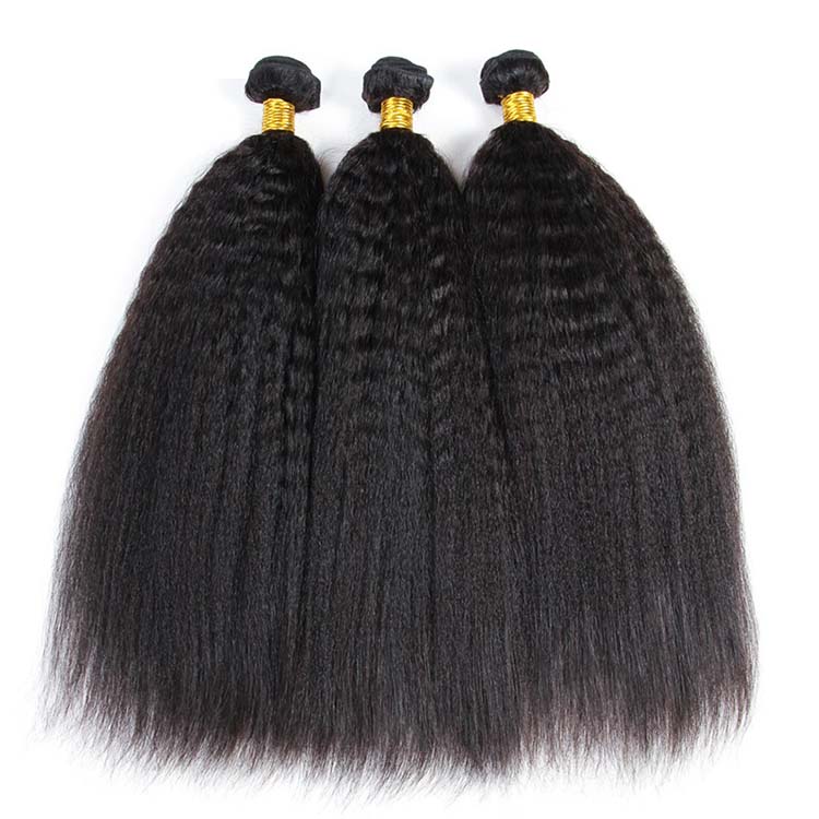 Kinky Straight Human Hair Bundles