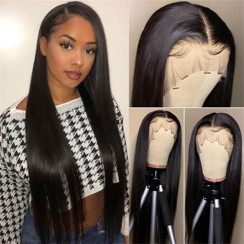 Long Human Hair Wigs 6*6 Closure Wigs Long Wigs Straight 40inch Wigs