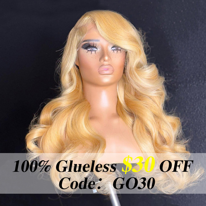 blonde highlight wig