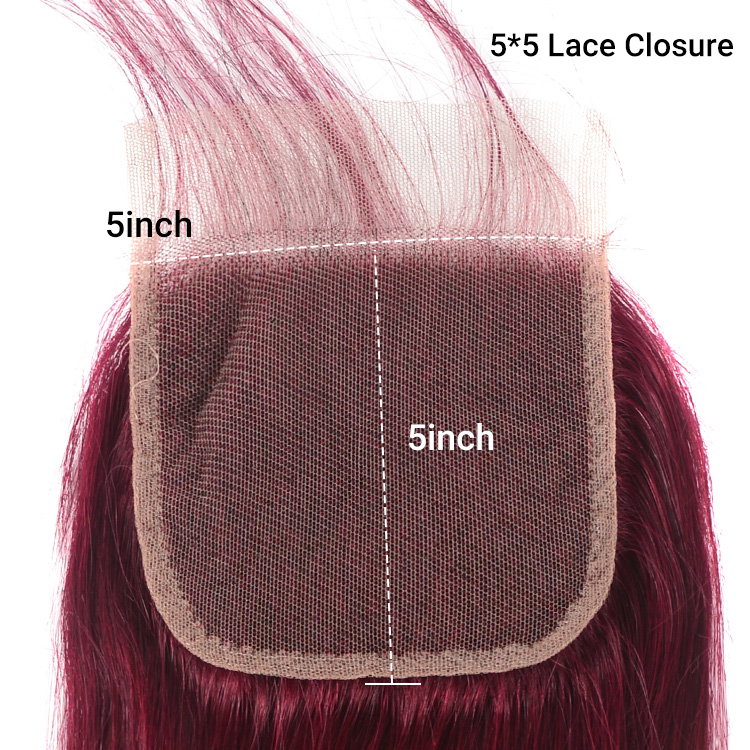 5*5 Lace Closure