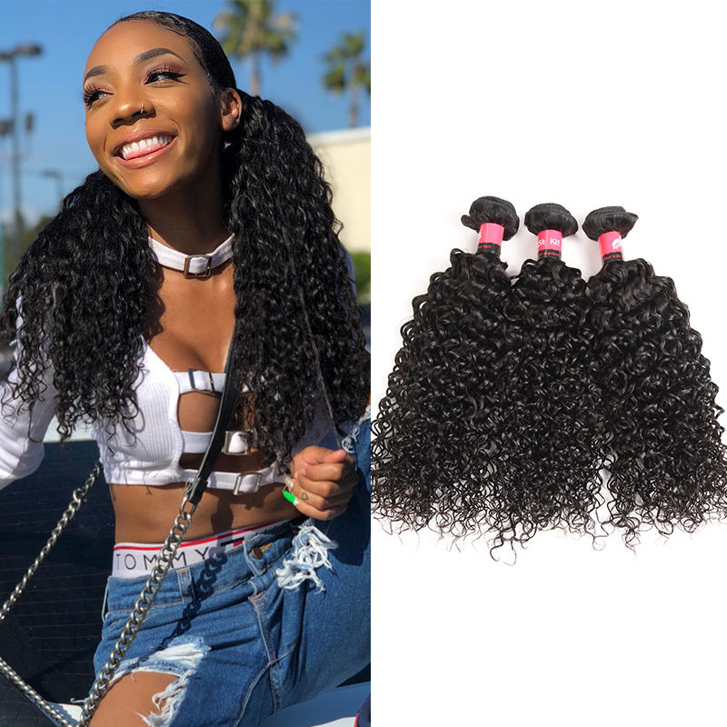 Jerry Curly Hair 3 Bundles