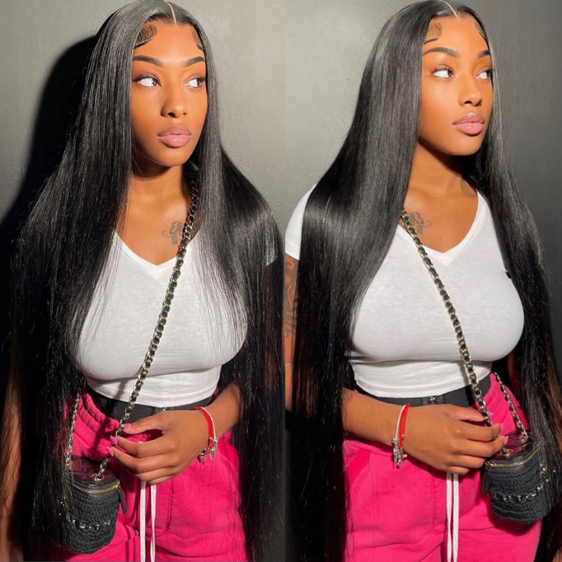 Straight 5*9 Closure Wig