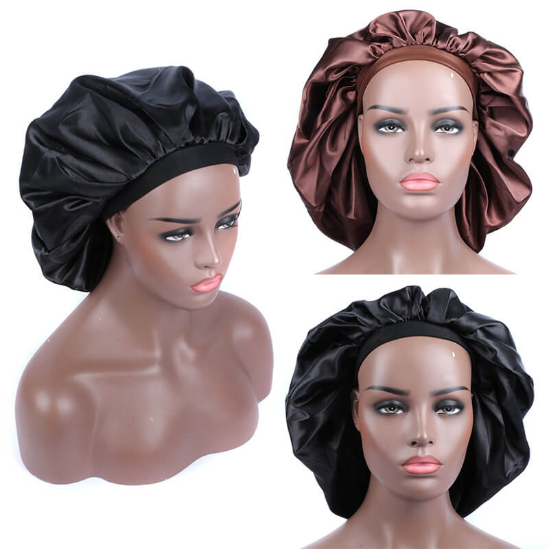 silk hair bonnet