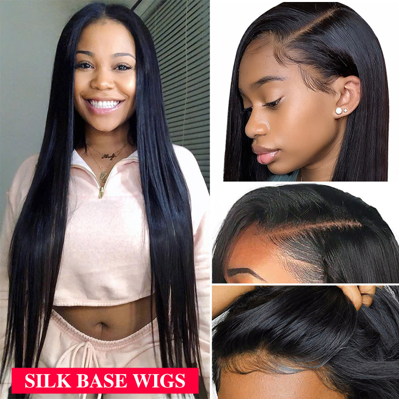 Straight Silk Base Wigs