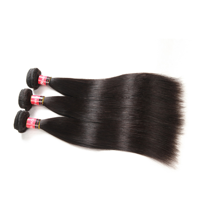 Peruvian Straight Virgin Hair 3 Bundles