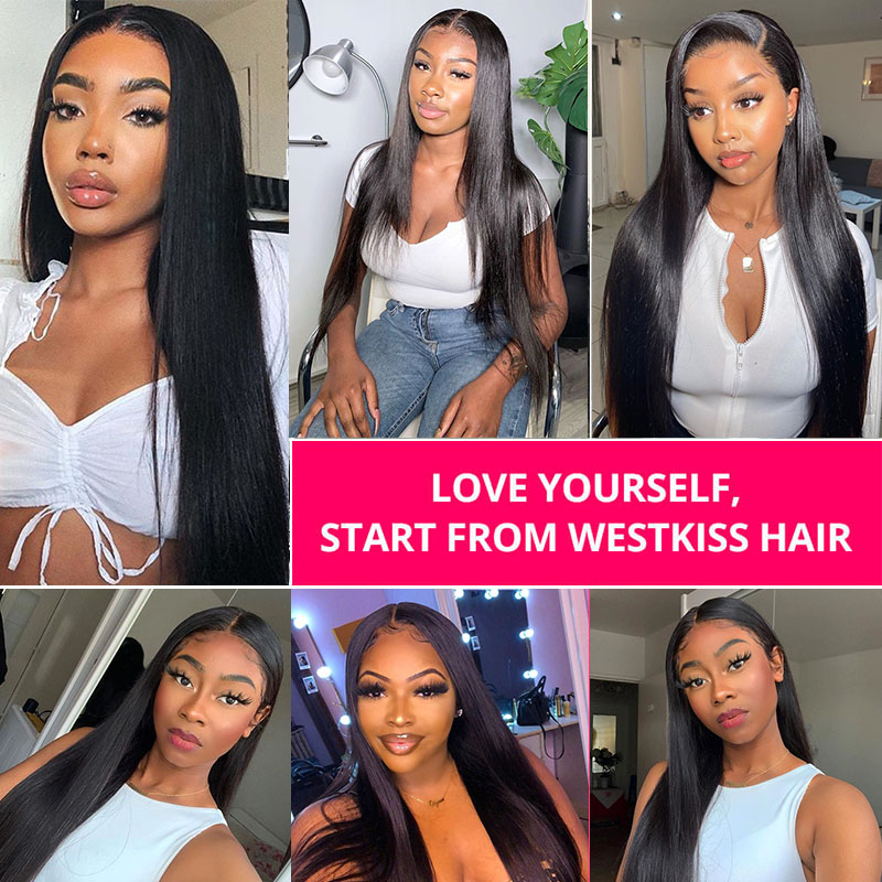  Straight Virgin Hair Wigs