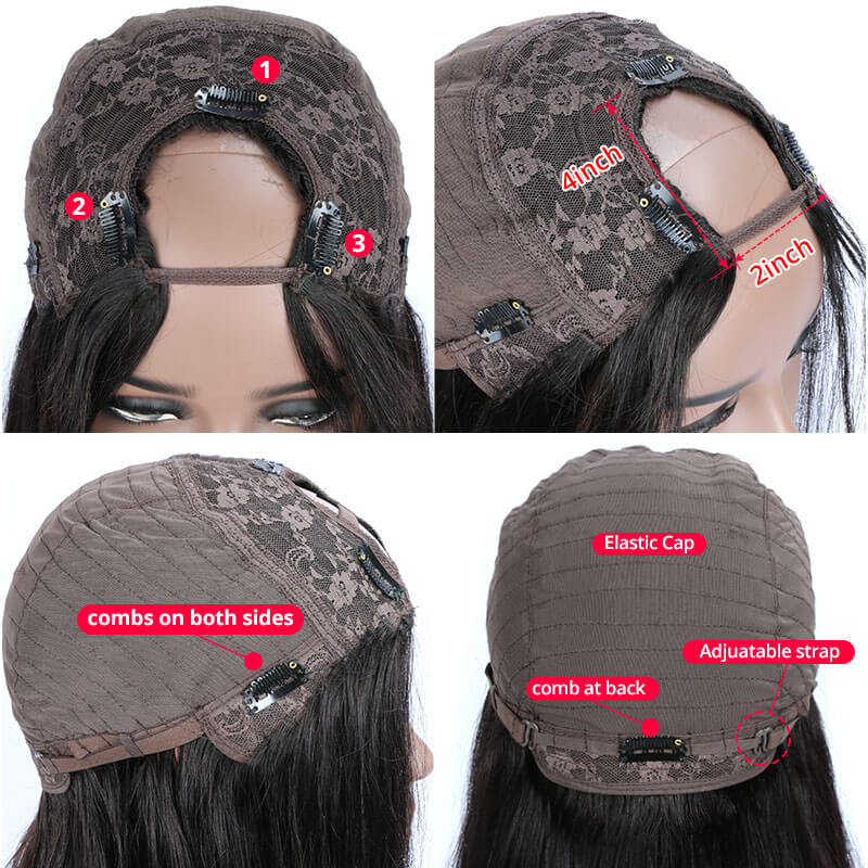 U Part lace wig