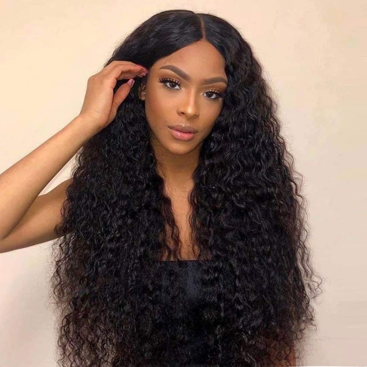 curly 6*6 closure wig