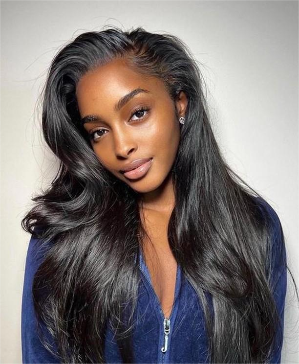 Straight Human Hair Wigs 