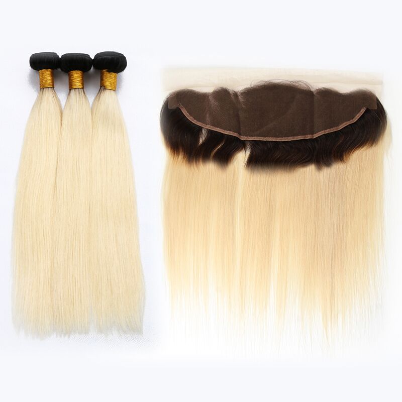 3 PCS 1B/613 Color Brazilian Straight Hair