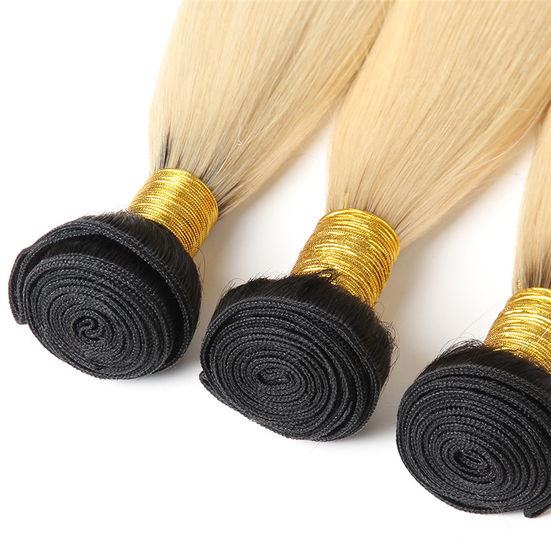 3 PCS 1B/613 Color Brazilian Straight Hair