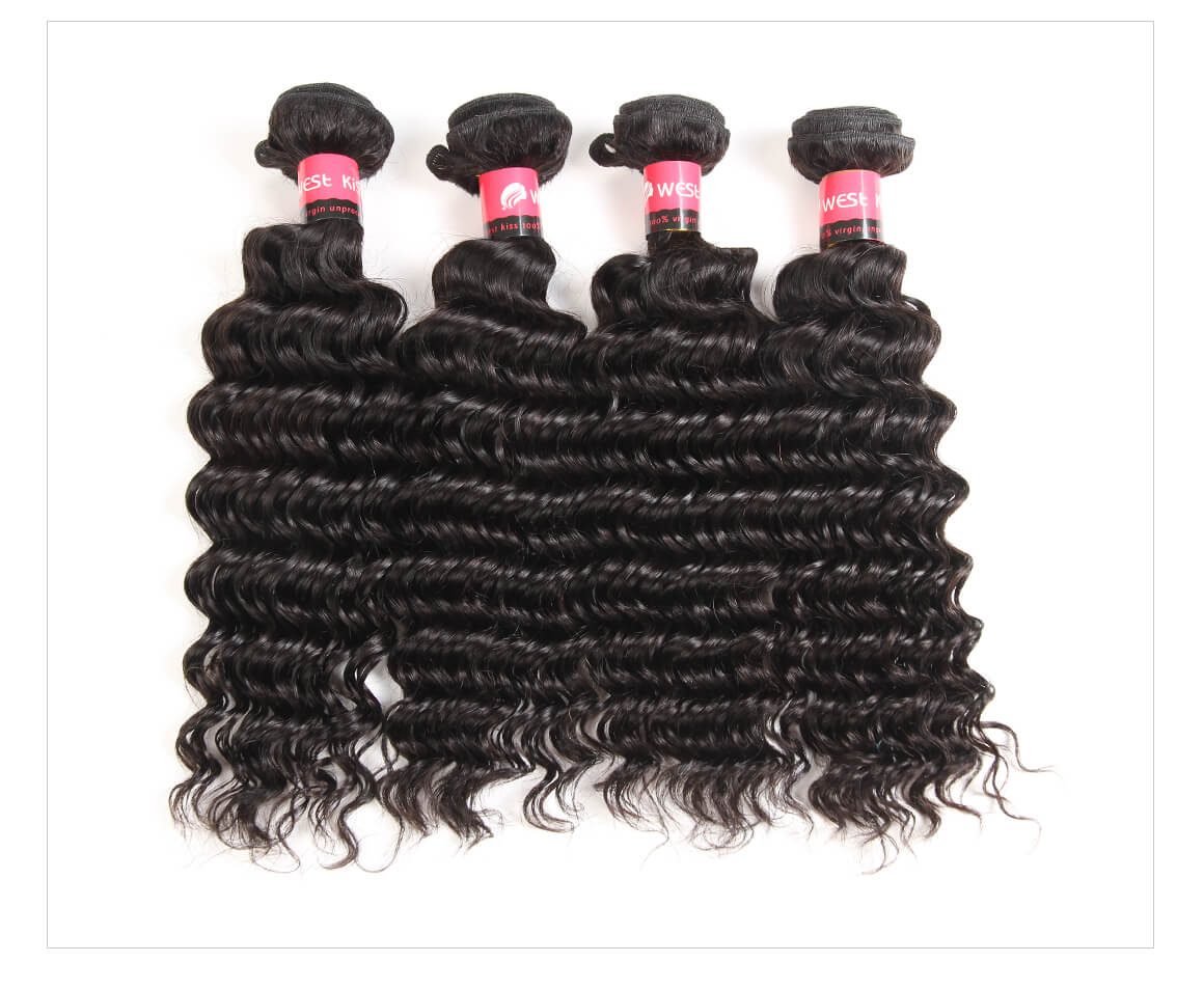 Brazilian Deep Wave Weave 4 Bundles