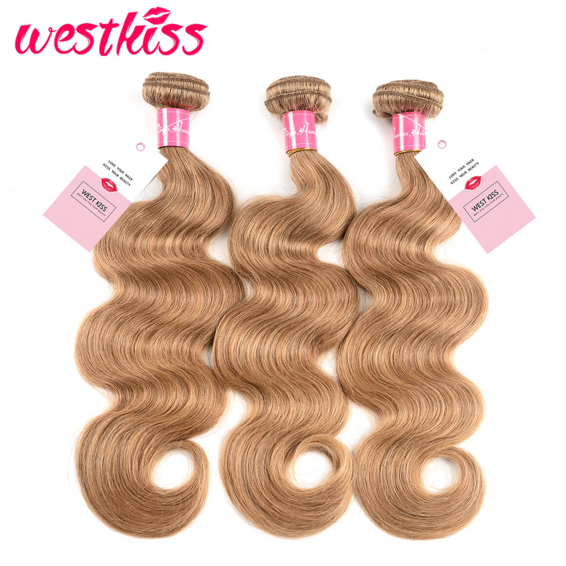 Honey Blonde Body Wave 3 Bundles