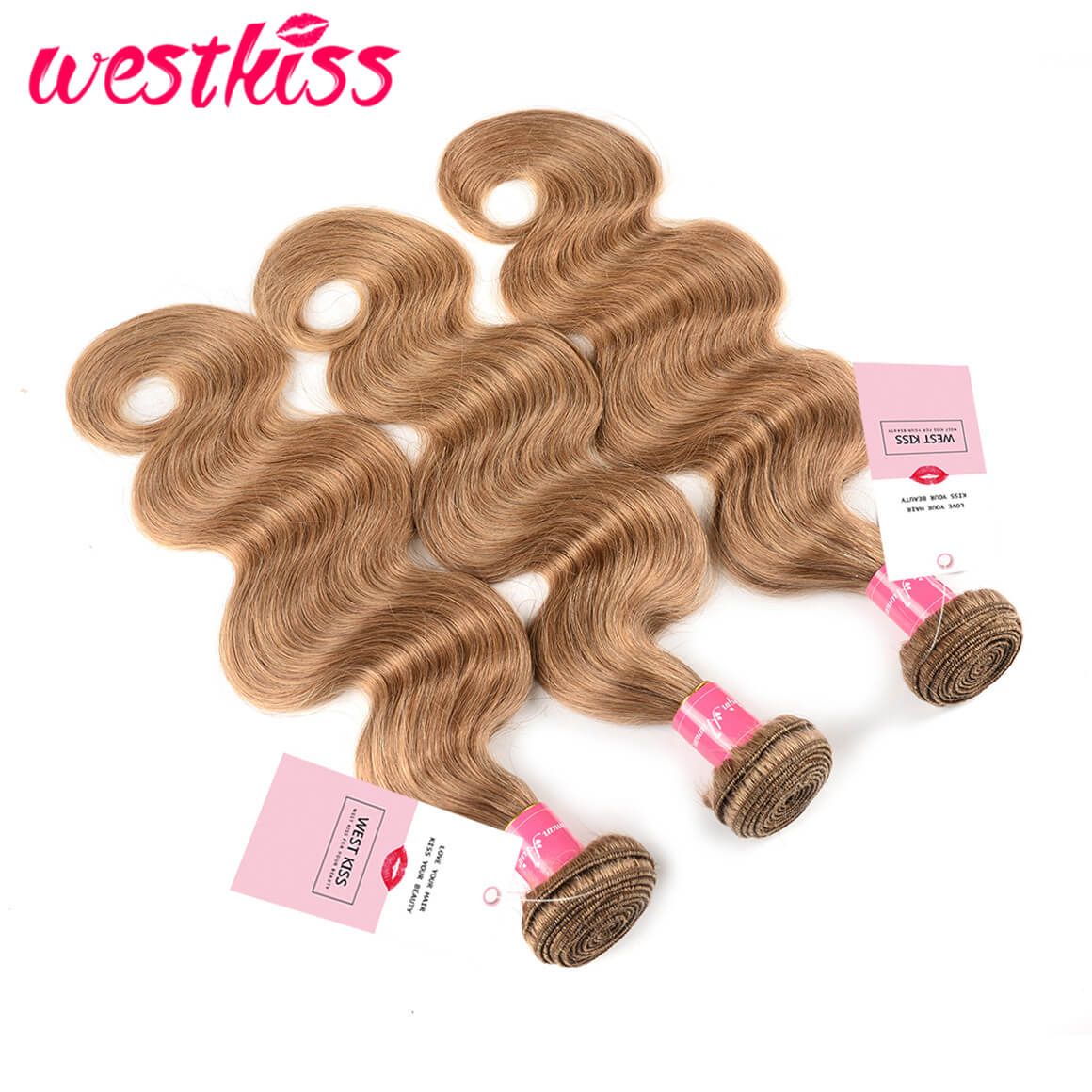 Honey Blonde Body Wave 3 PCS