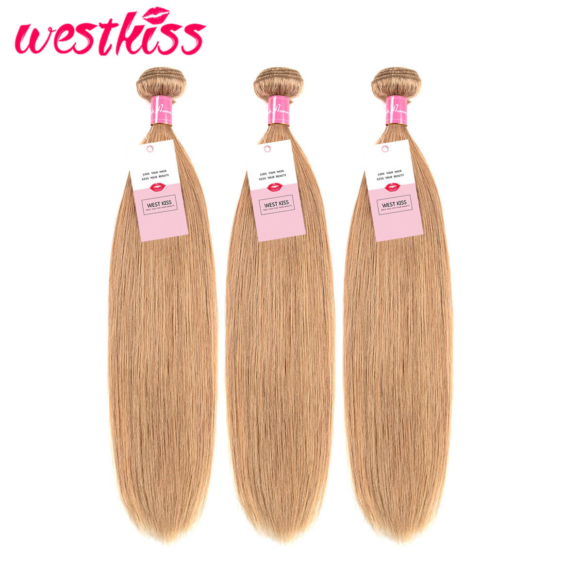 Honey Blonde Human Hair 3 Bundles