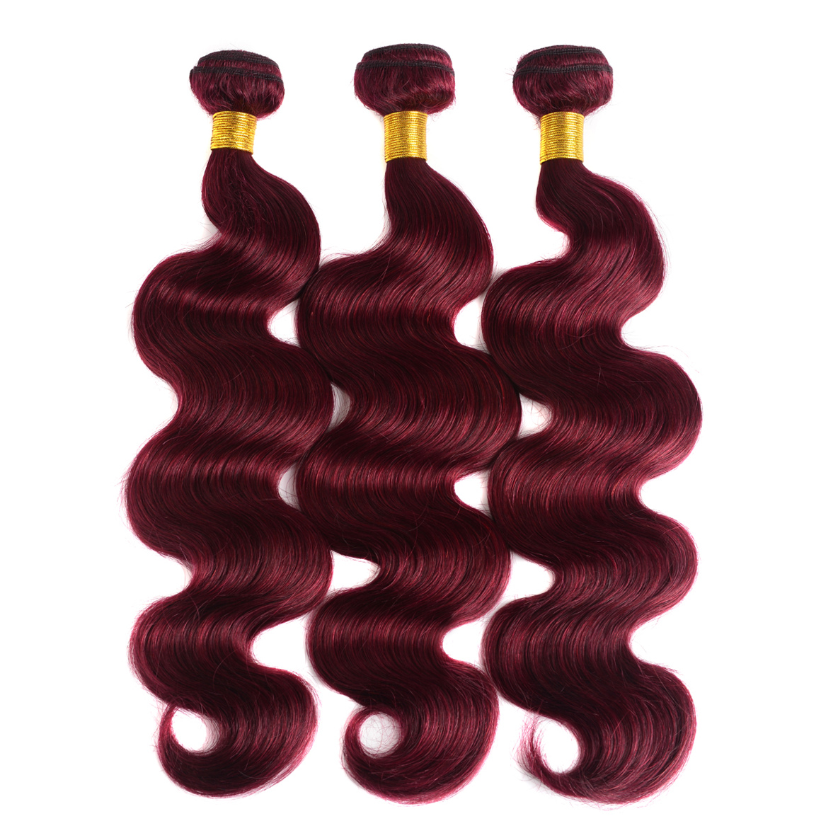 Burgundy Body Wave 3PCS