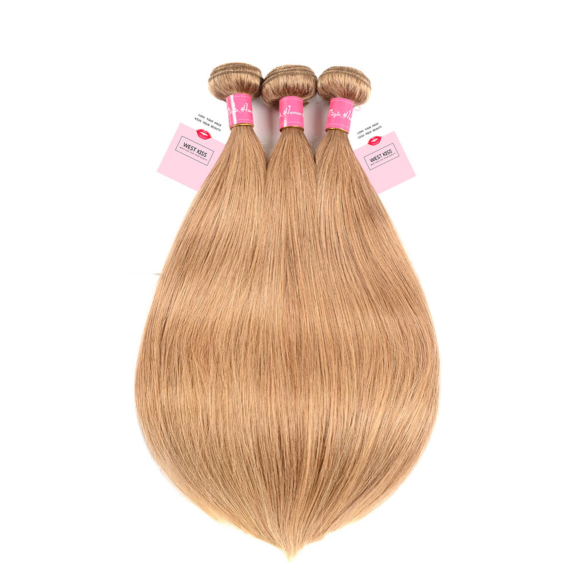 Blonde Straight Hair 3 Bundles