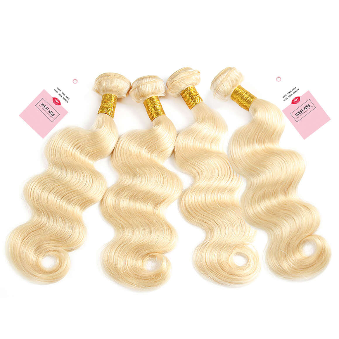 Blonde Body Wave Weave 4 Bundles