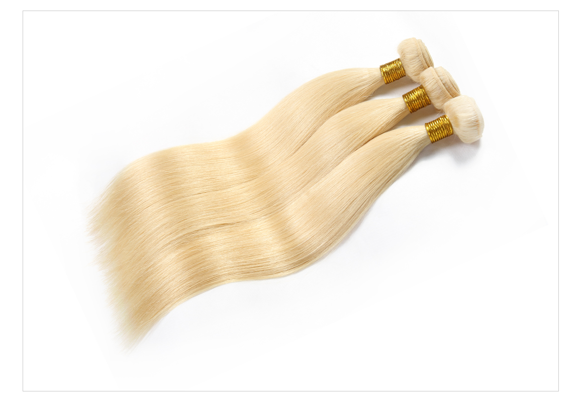 613 Blonde Straight Virgin Hair