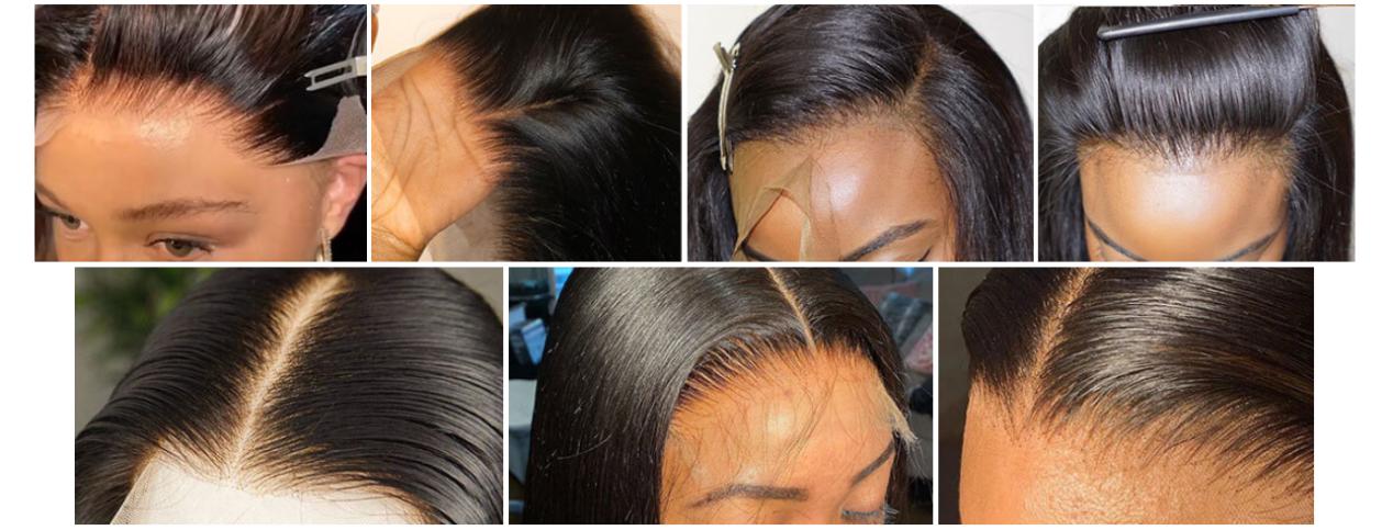 How to make an HD lace closure wig look like a frontal?