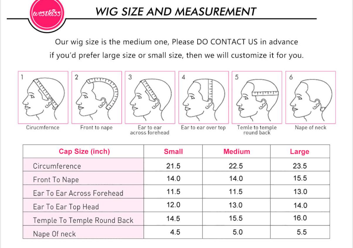 WIG CAP SIZE