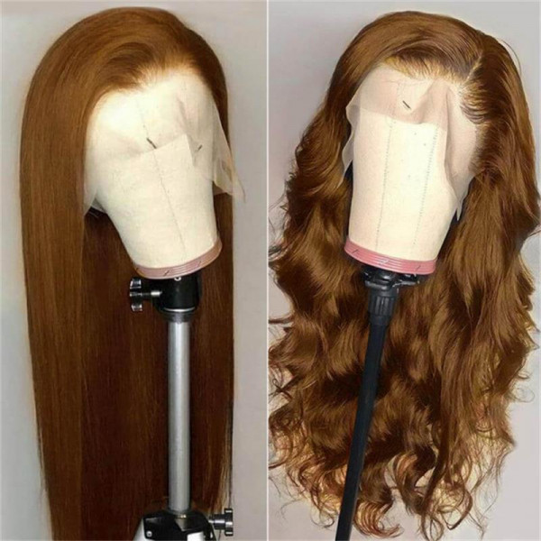 8 brown lace front wigs