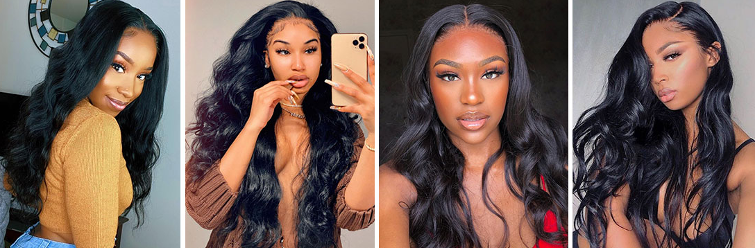 Body wave wigs