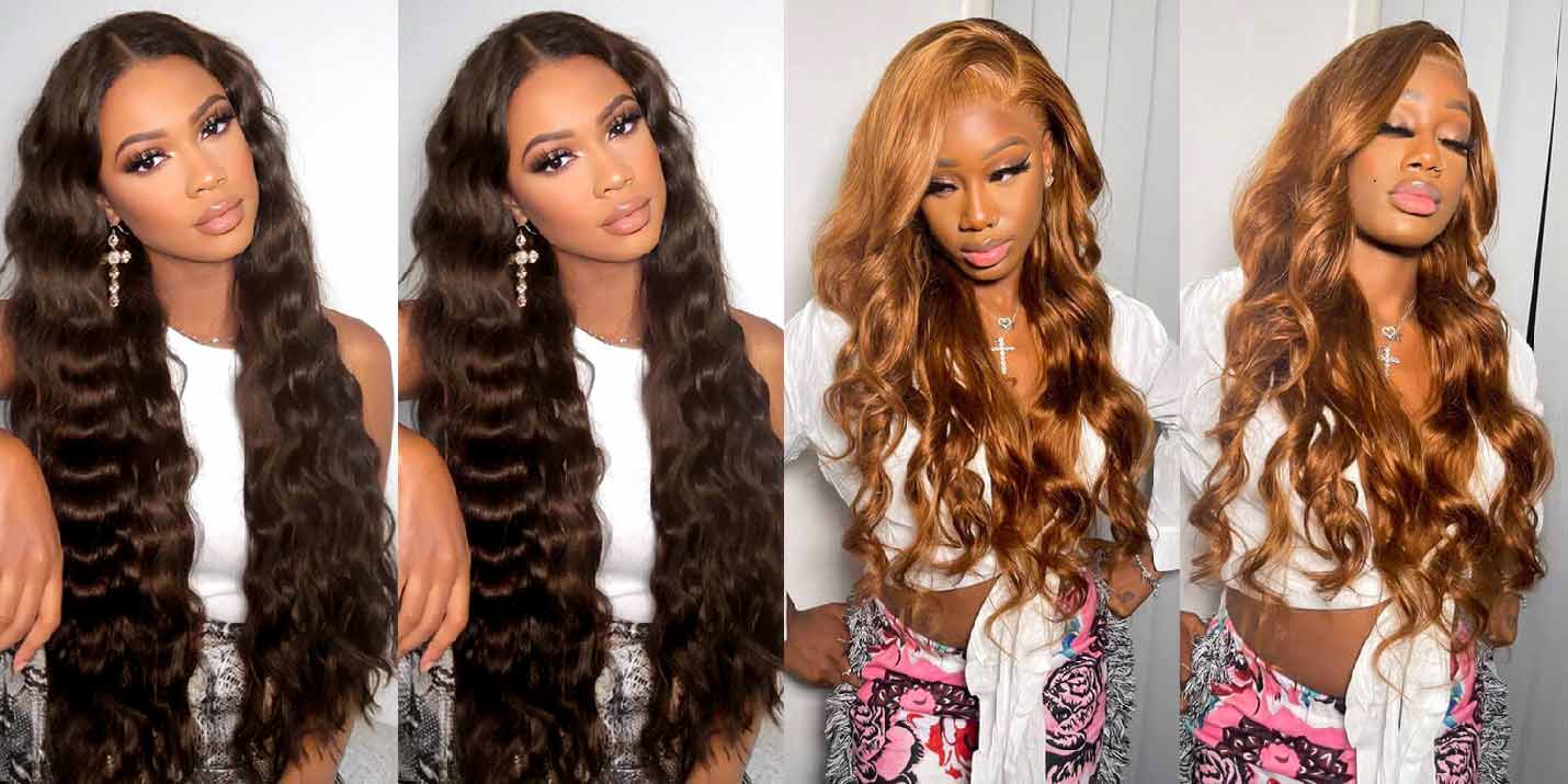 Brown Lace Front Wigs