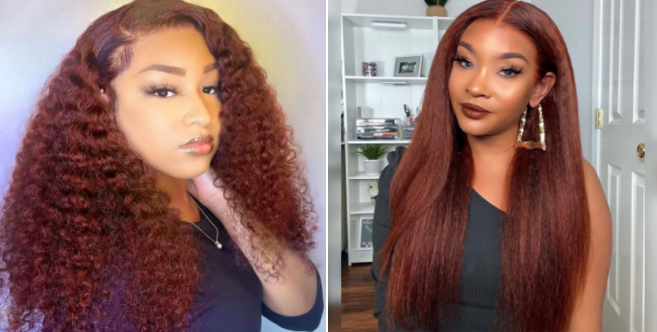 Brown color wigs