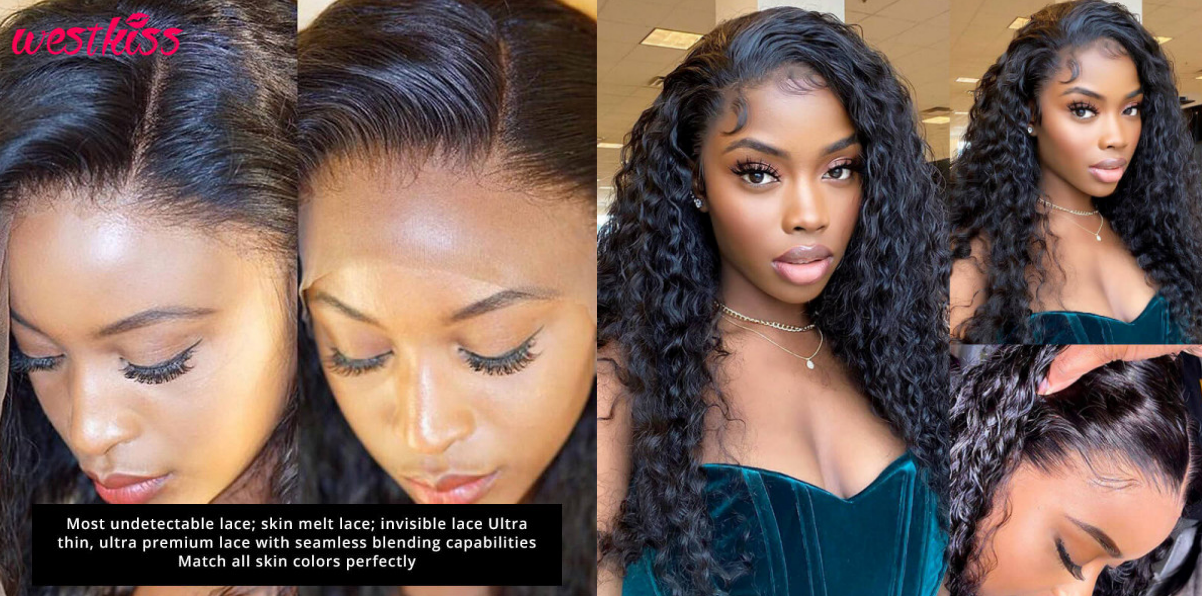 Deep wave HD lace wigs