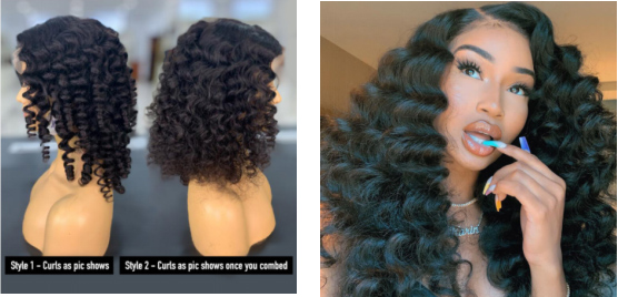 Wand Curls Wigs