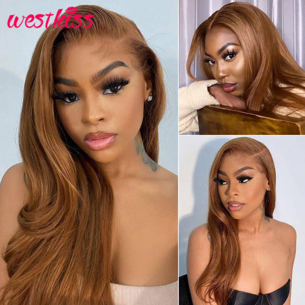 Ombre Lace Front Wigs Human Hair