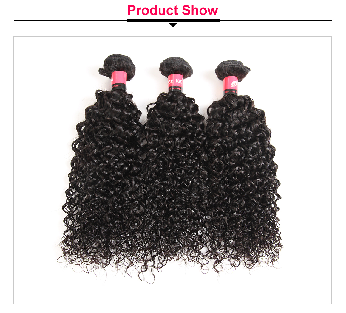 Kinky Curly Human Hair 3 Bundles