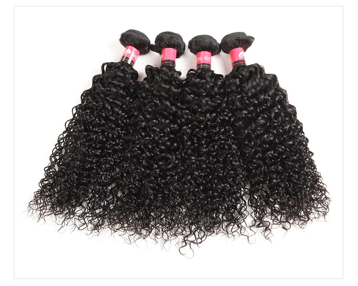 Kinky Curly Human Hair 4 Bundles