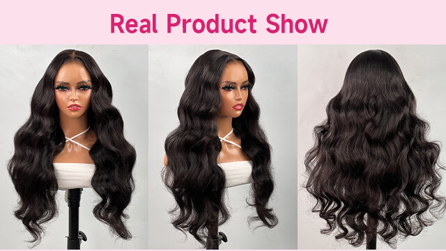 Glueless Ready And Go Wigs Body Wave Undetectable Lace Wigs West Kiss Hair 